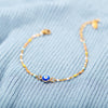 To My Daughter- Blue "Evil Eye" Bracelet