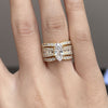 Highly Recommended! | Amazing Marquise Cut 3 Band Bridal Set