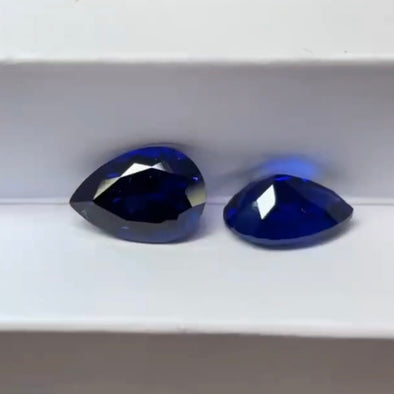 High Quality Cushion Cut Lab-created Sapphire