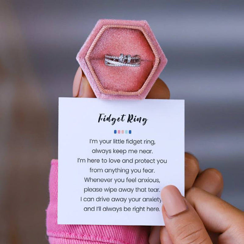 To My Daughter- Fidget Ring