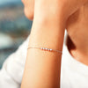 To My Bestie- Simple Heart Friendship Bracelet