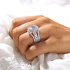 Double Halo Interchangeable Bridal Set