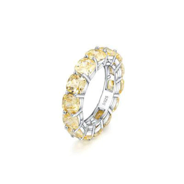 Champagne Eternity Wedding Band