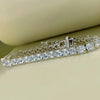 Exquisite Round Cut 925 Sterling Silver Tennis Bracelet