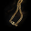 Classic Golden Tone Pig Nose Choker